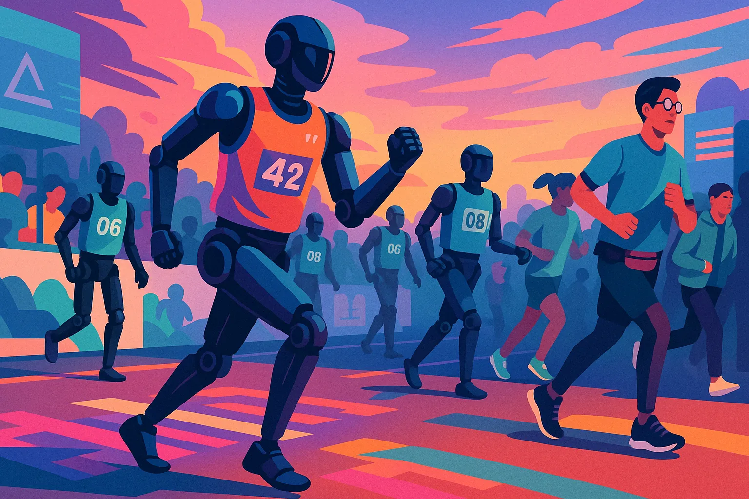 Robot Humanoid Ikut Half Marathon, Tapi Masih Lambat